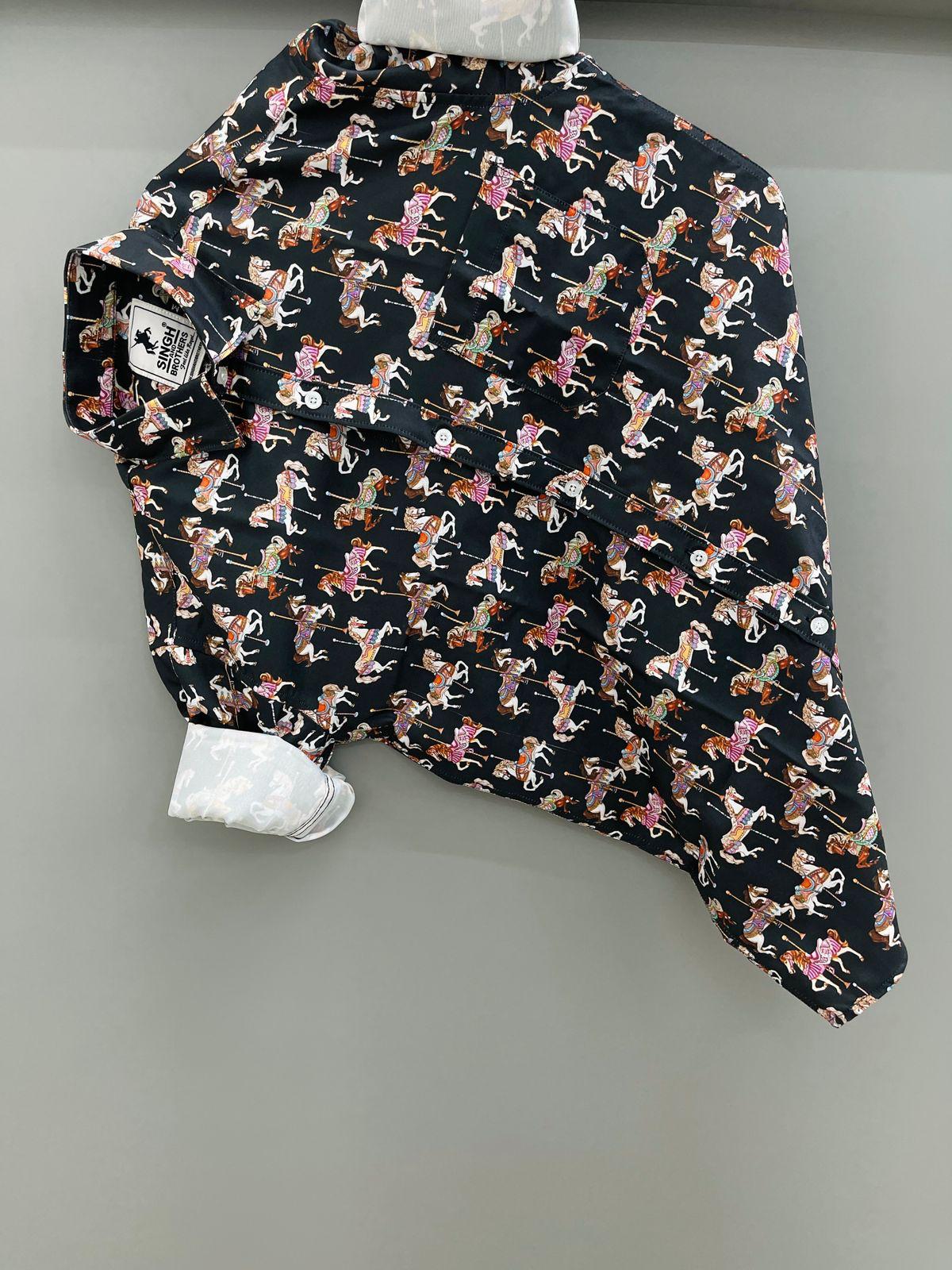 horse printed