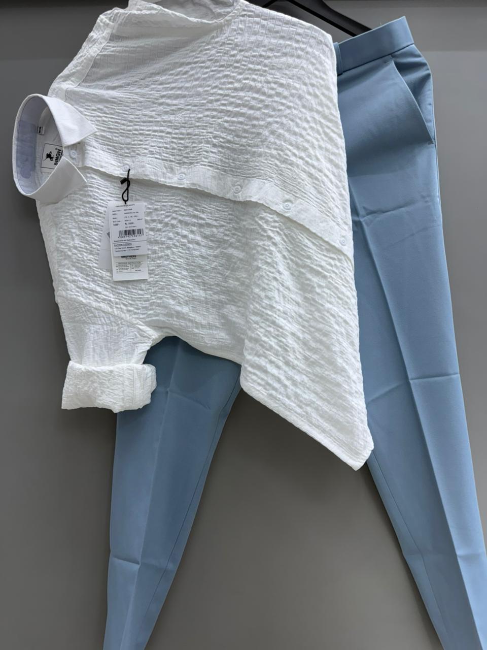 Imp jacquard Shirt With Trouser pant