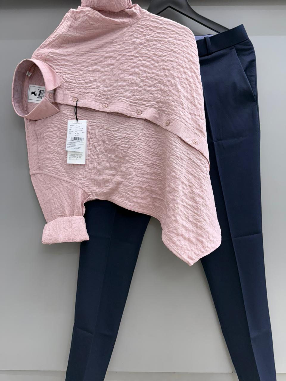 Imp jacquard Shirt With Trouser pant