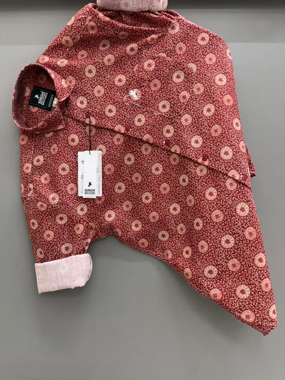 red printed