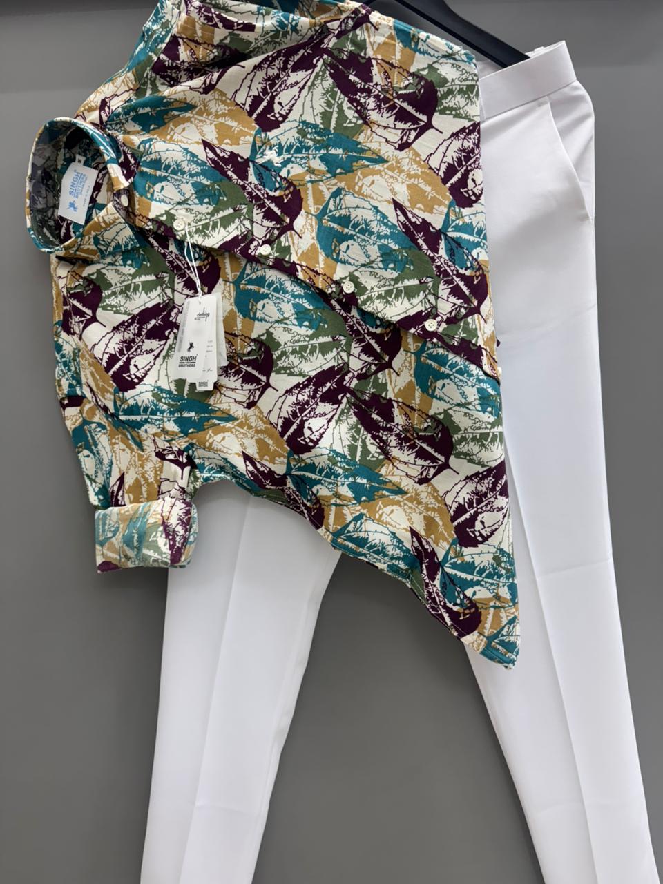 Printed shirt with Pant