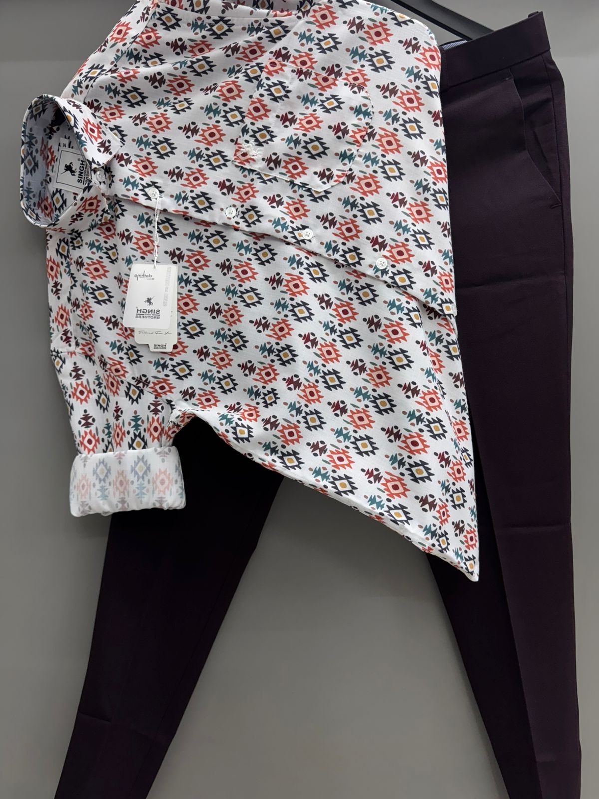Printed shirt with Pant