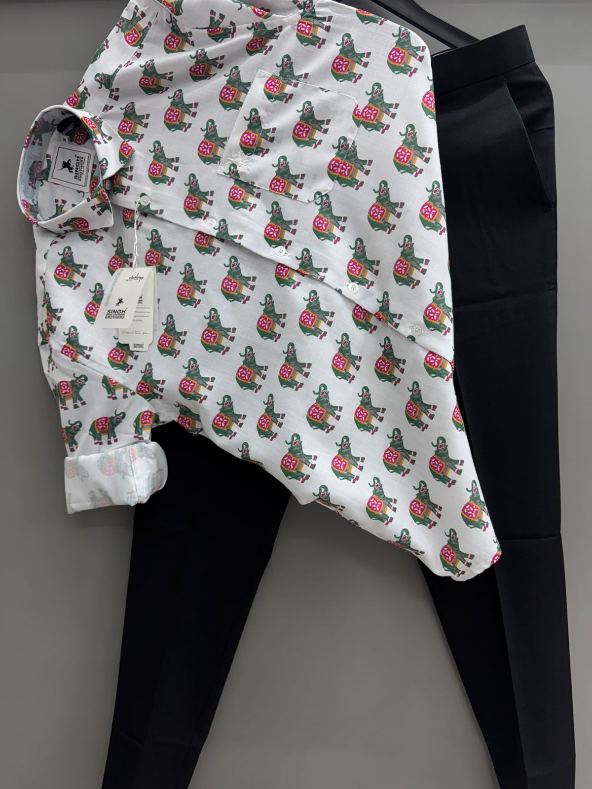 Printed shirt with Pant