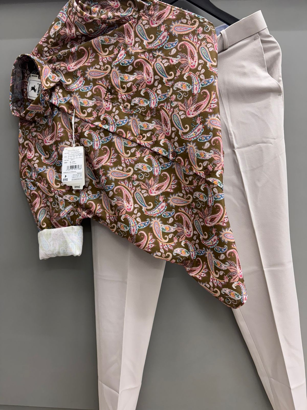 Printed shirt with Pant