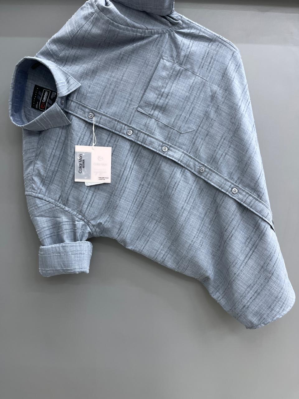 Jacquard grey Shirt