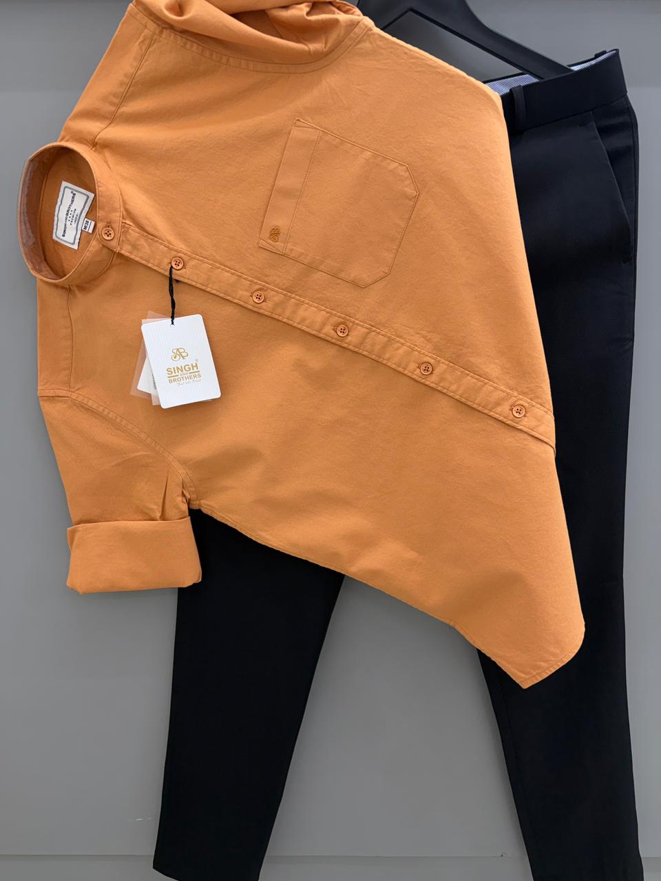 Chinese color shirt With Formal Pant