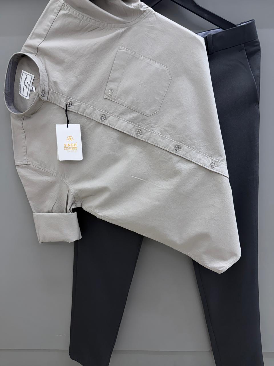 Chinese color shirt With Formal Pant