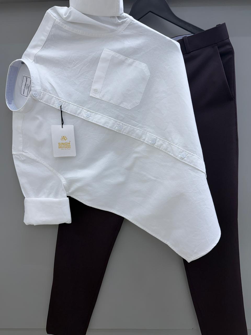 Chinese color shirt With Formal Pant