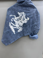 Back Print Double pocket shirt