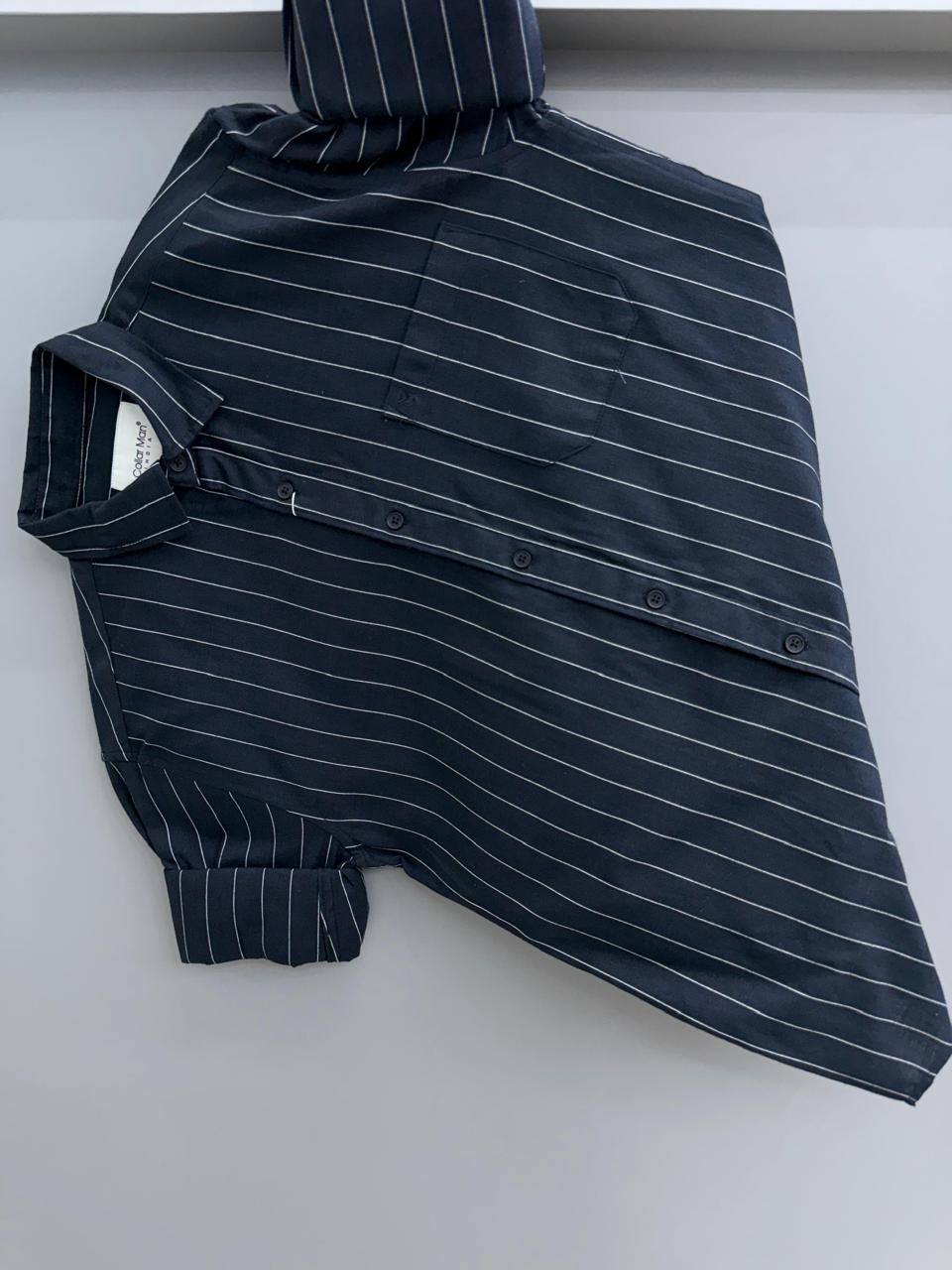 Linen Strip shirt