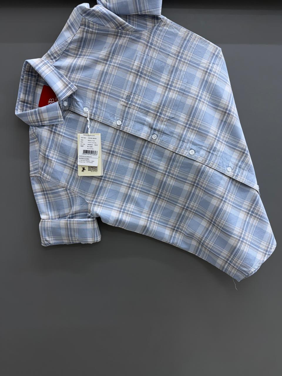Heavy oxford Checks Shirt