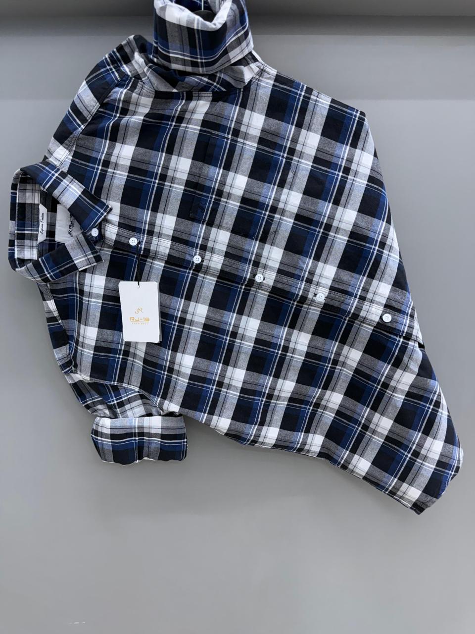 Heavy oxford Checks Shirt