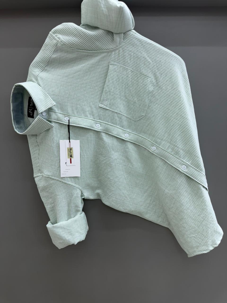 Linen Strip shirt