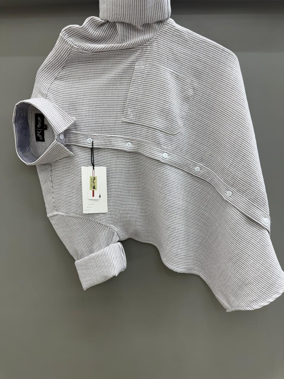 Linen Strip shirt