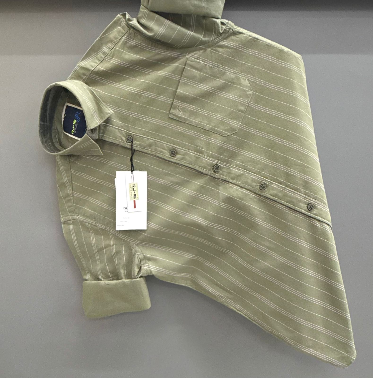 printed Strip shirt
