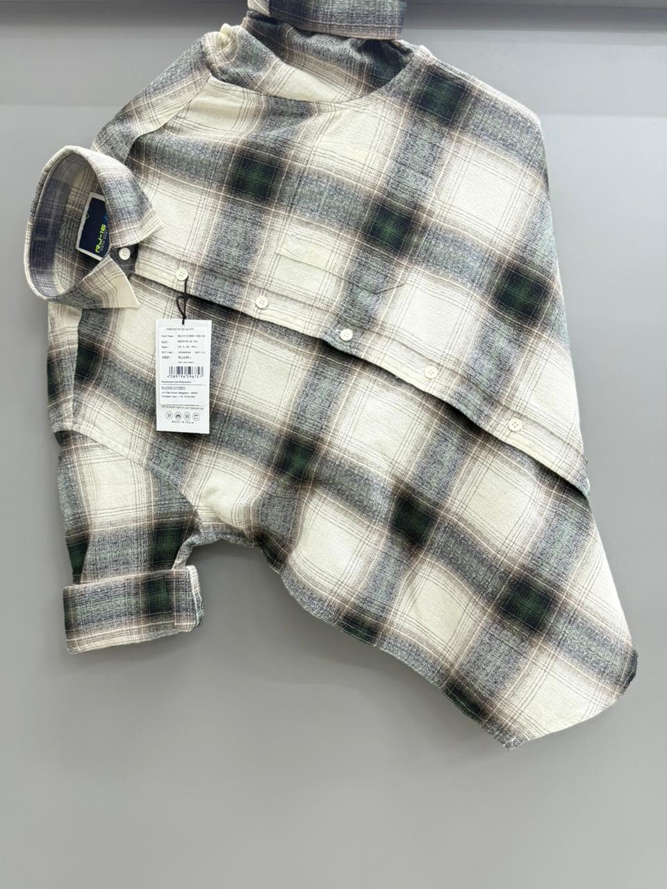 fennel Check Shirt