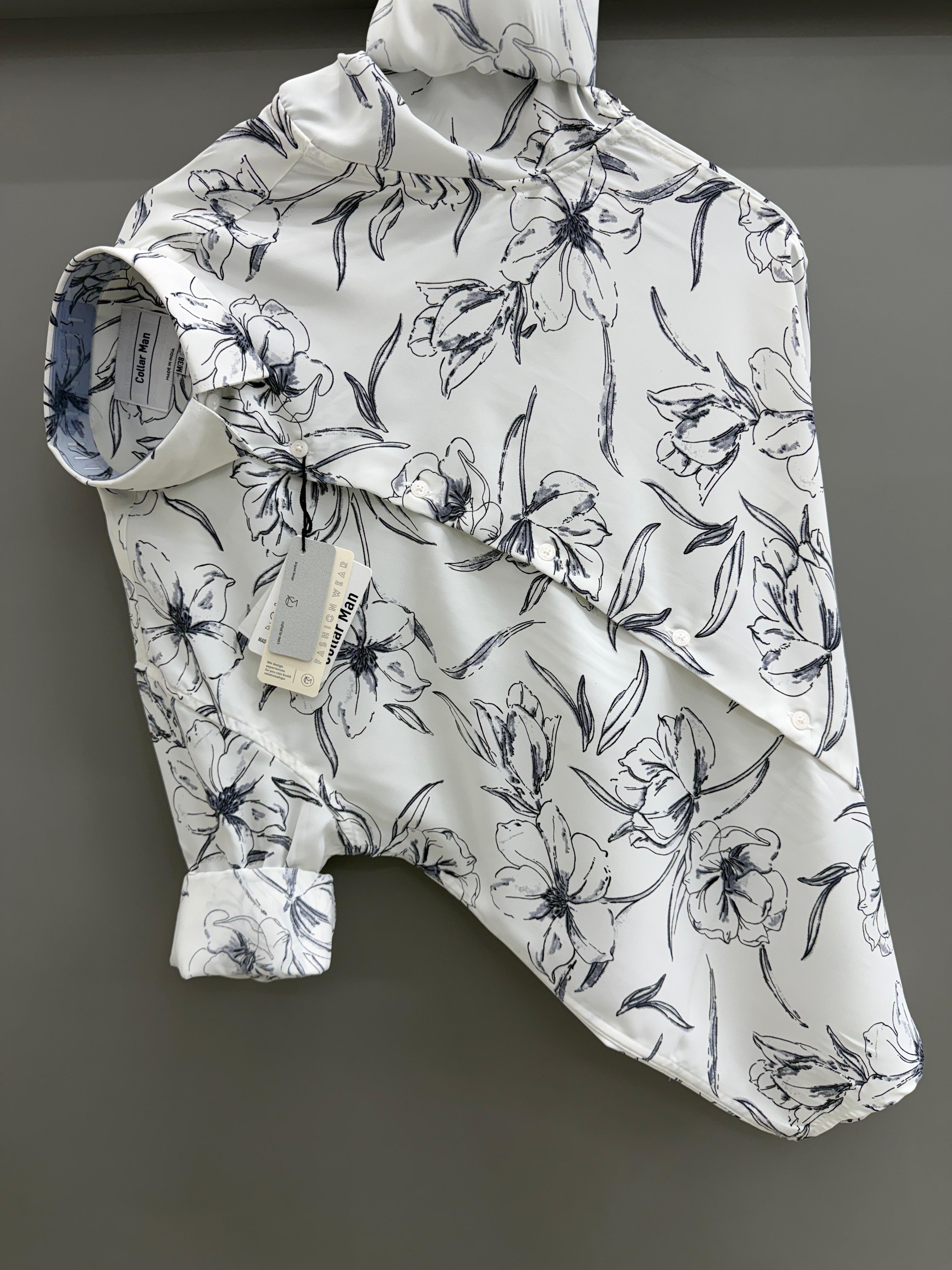 viscose printed shirt