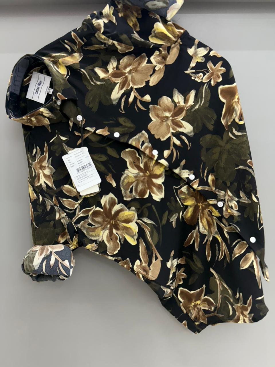 viscose printed shirt