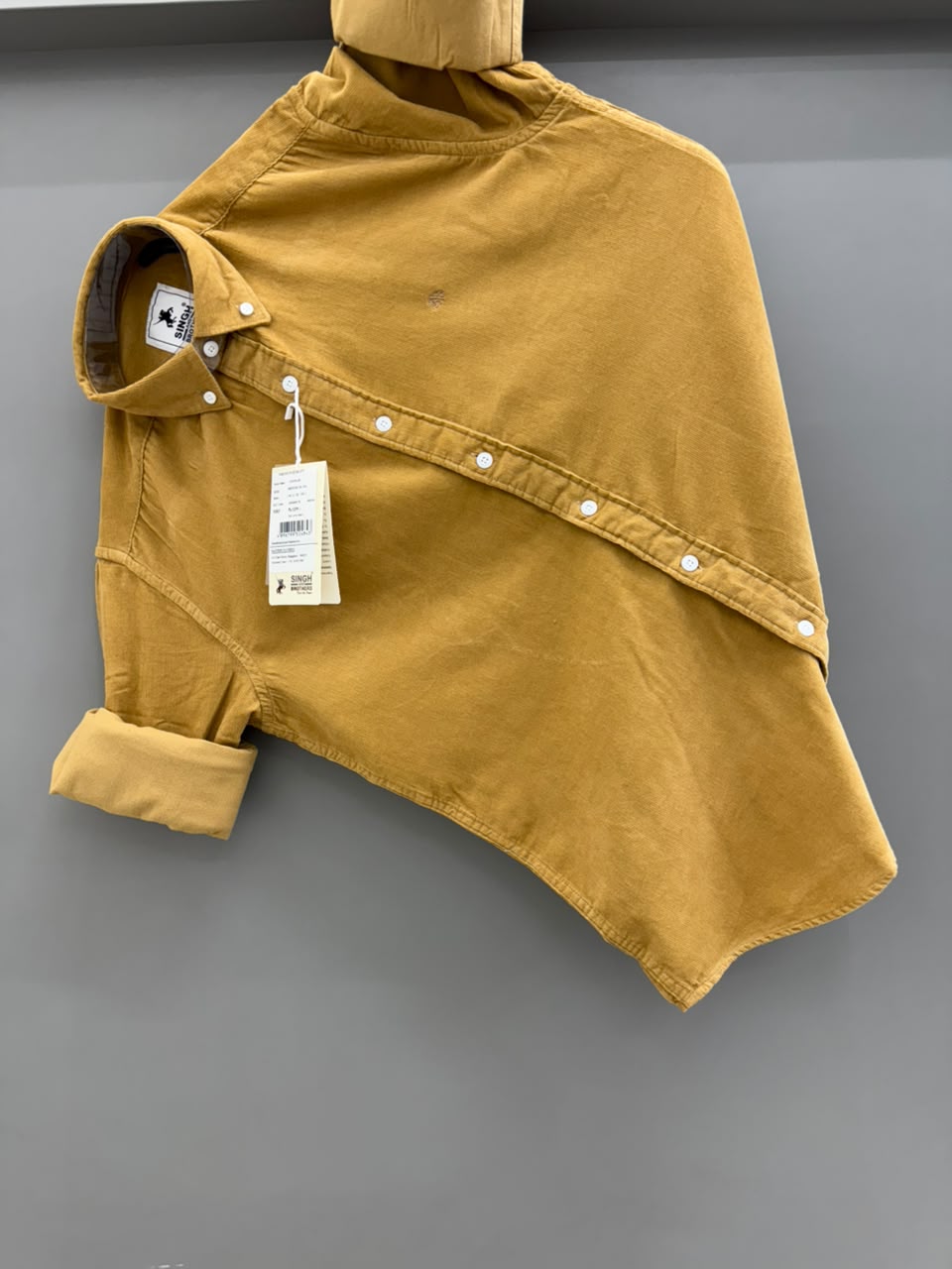 corduroy shirt