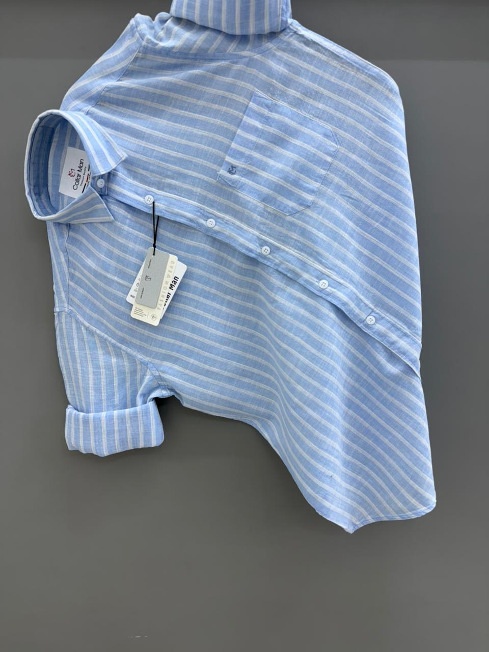 Linen Strip shirt