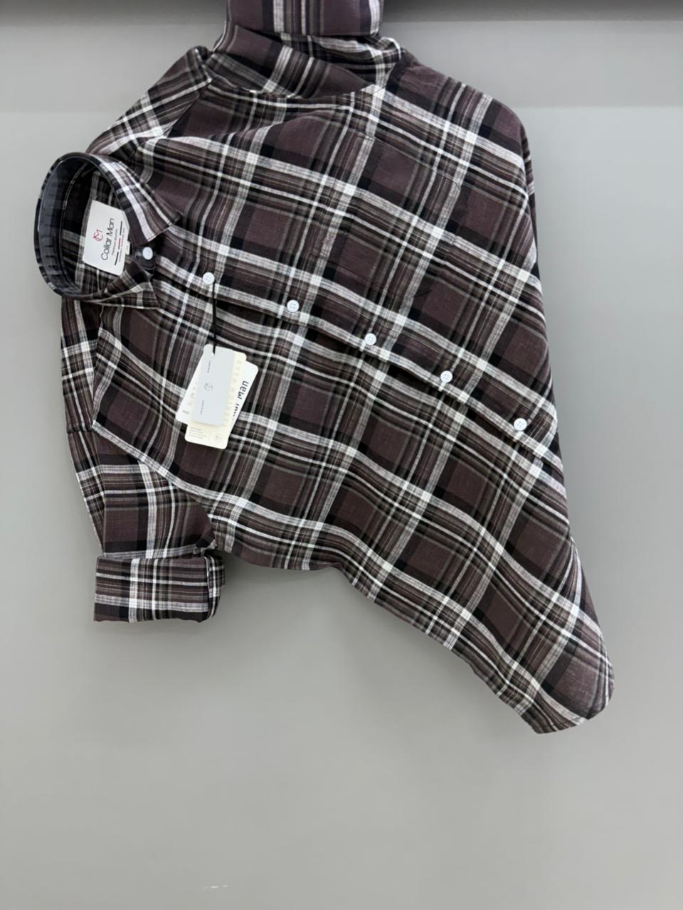 linen Checks Shirt