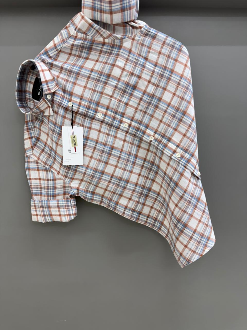 linen Checks Shirt