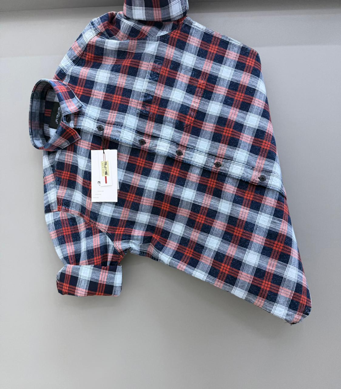 indigo Checks Shirt