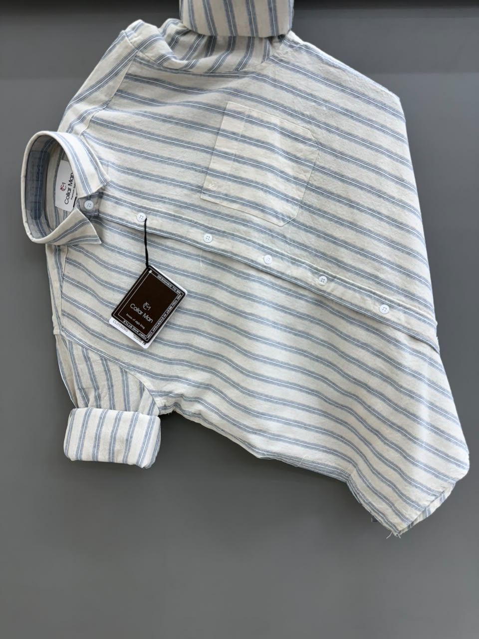 Linen Strip shirt
