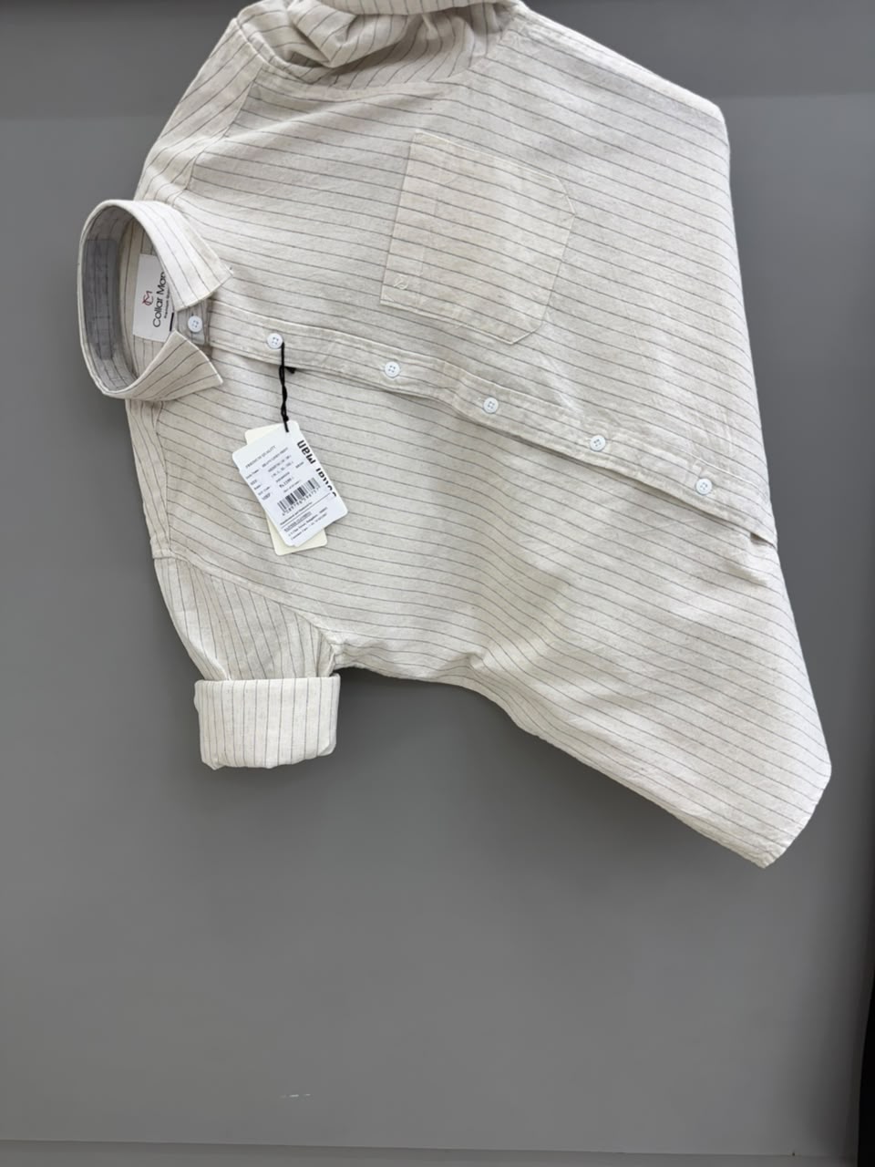 Linen Strip shirt