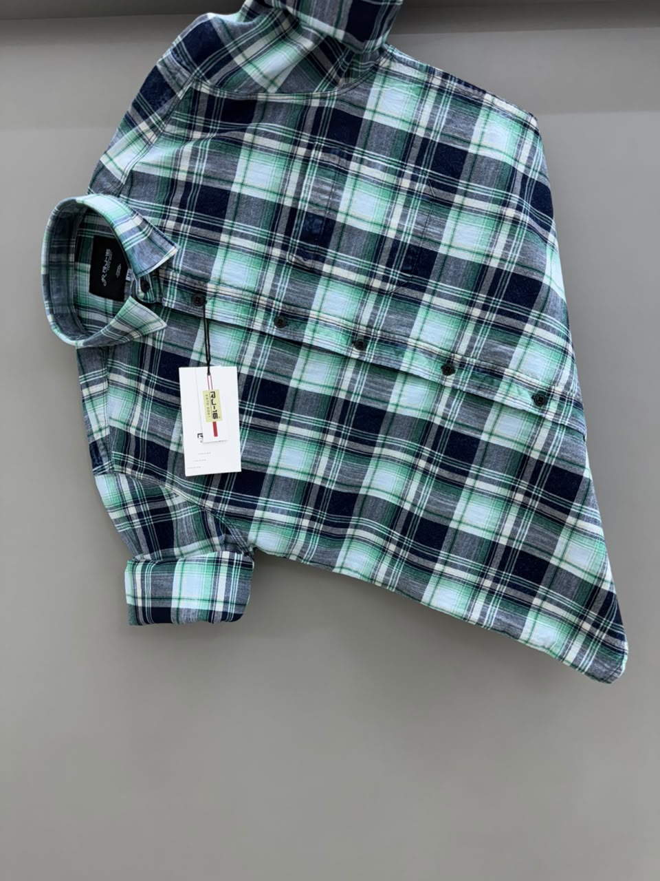 indigo Checks Shirt