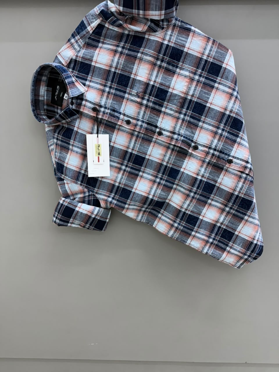 indigo Checks Shirt