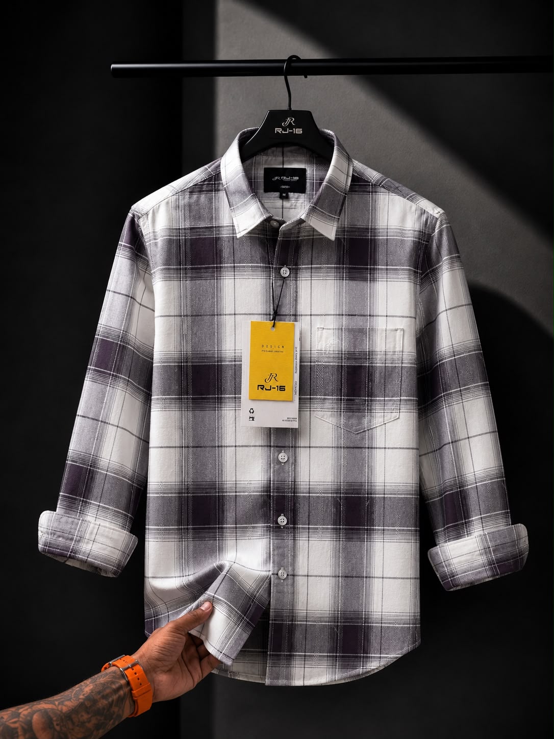 Heavy Oxford check Shirt