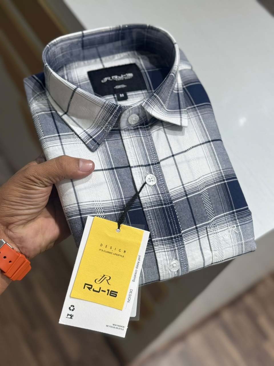 Heavy Oxford check Shirt
