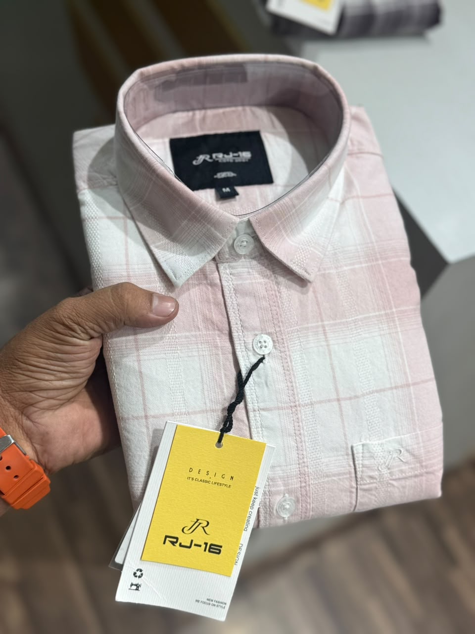 Heavy Oxford check Shirt