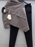 Cotton Oxford Shirt With Formal Pant