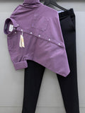 Cotton Oxford Shirt With Formal Pant