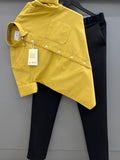 Cotton Oxford Shirt With Formal Pant