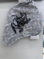 Back Print Double pocket shirt
