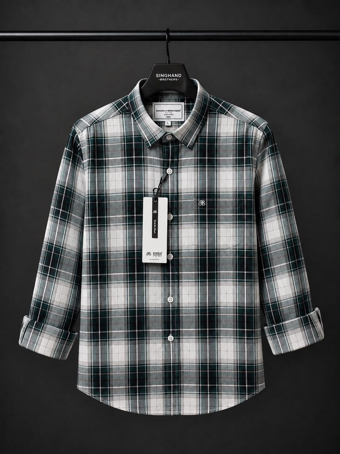 Heavy Oxford check Shirt - 10