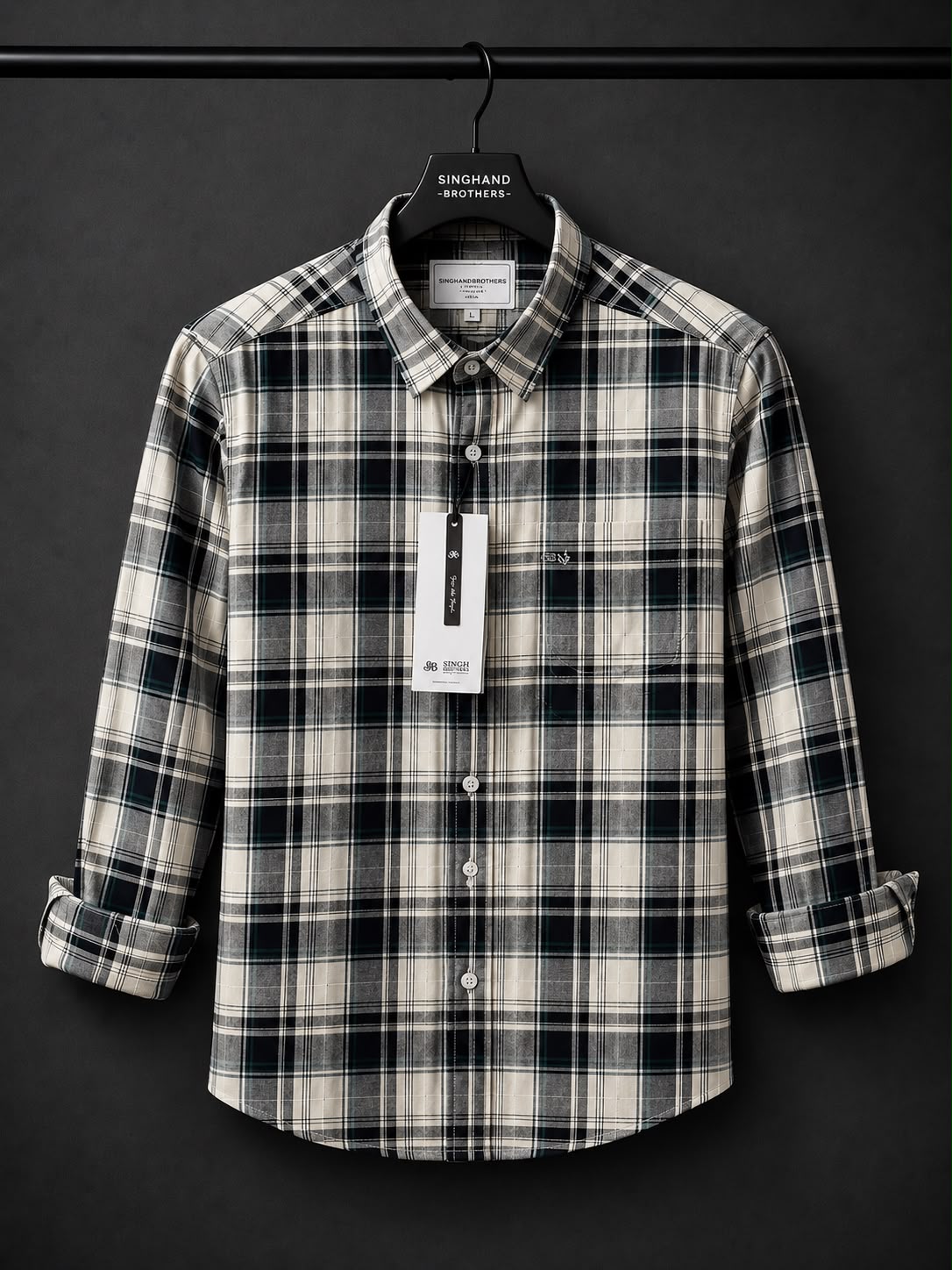 Heavy Oxford check Shirt - 3