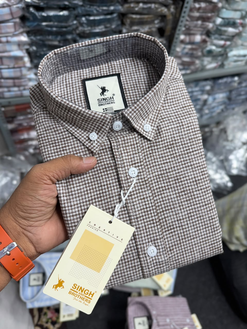 Official check Shirt