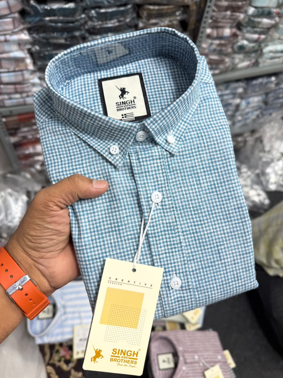 Official check Shirt