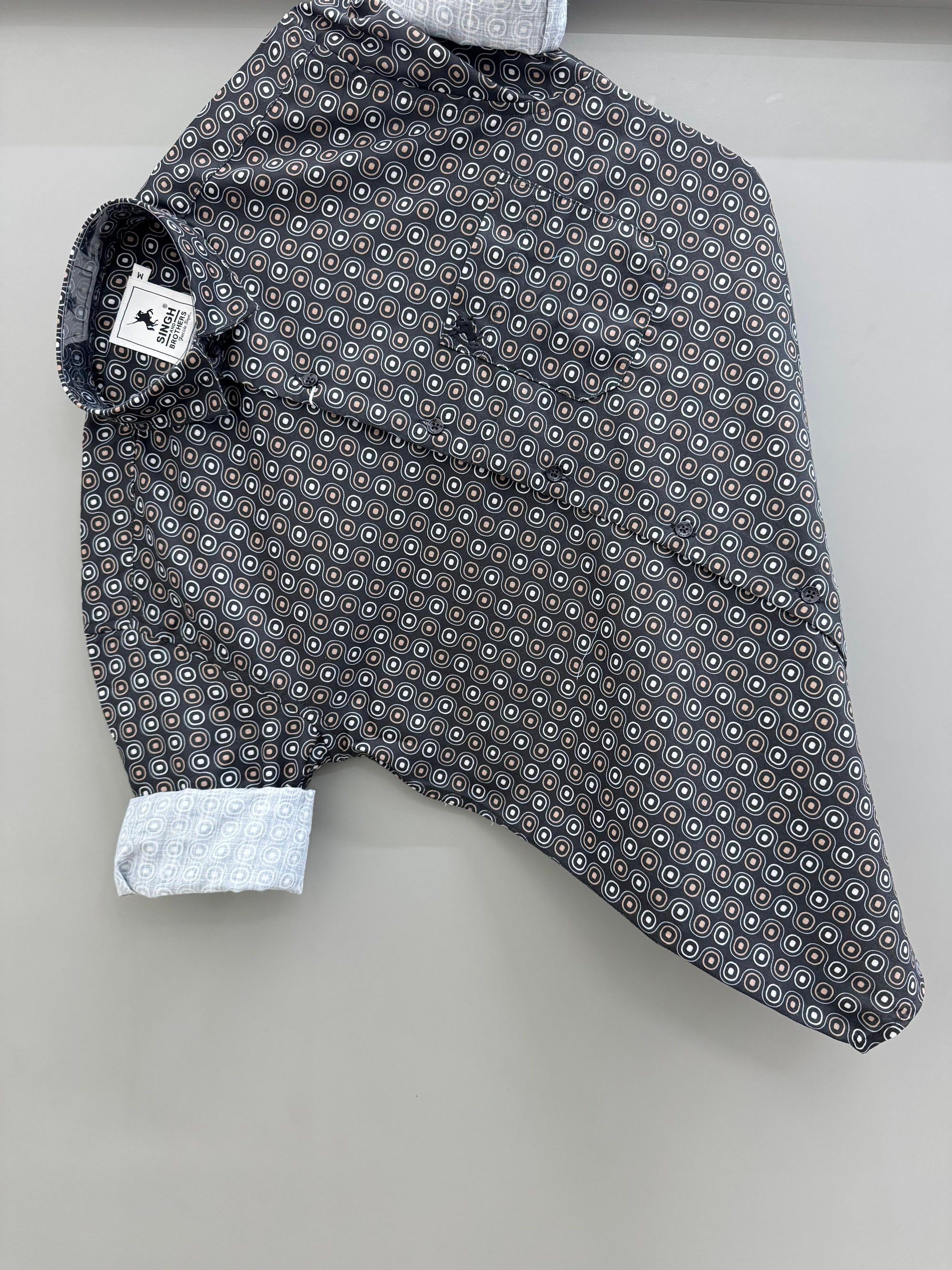 Black Dot Printed