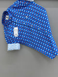 Blue elephant Printed