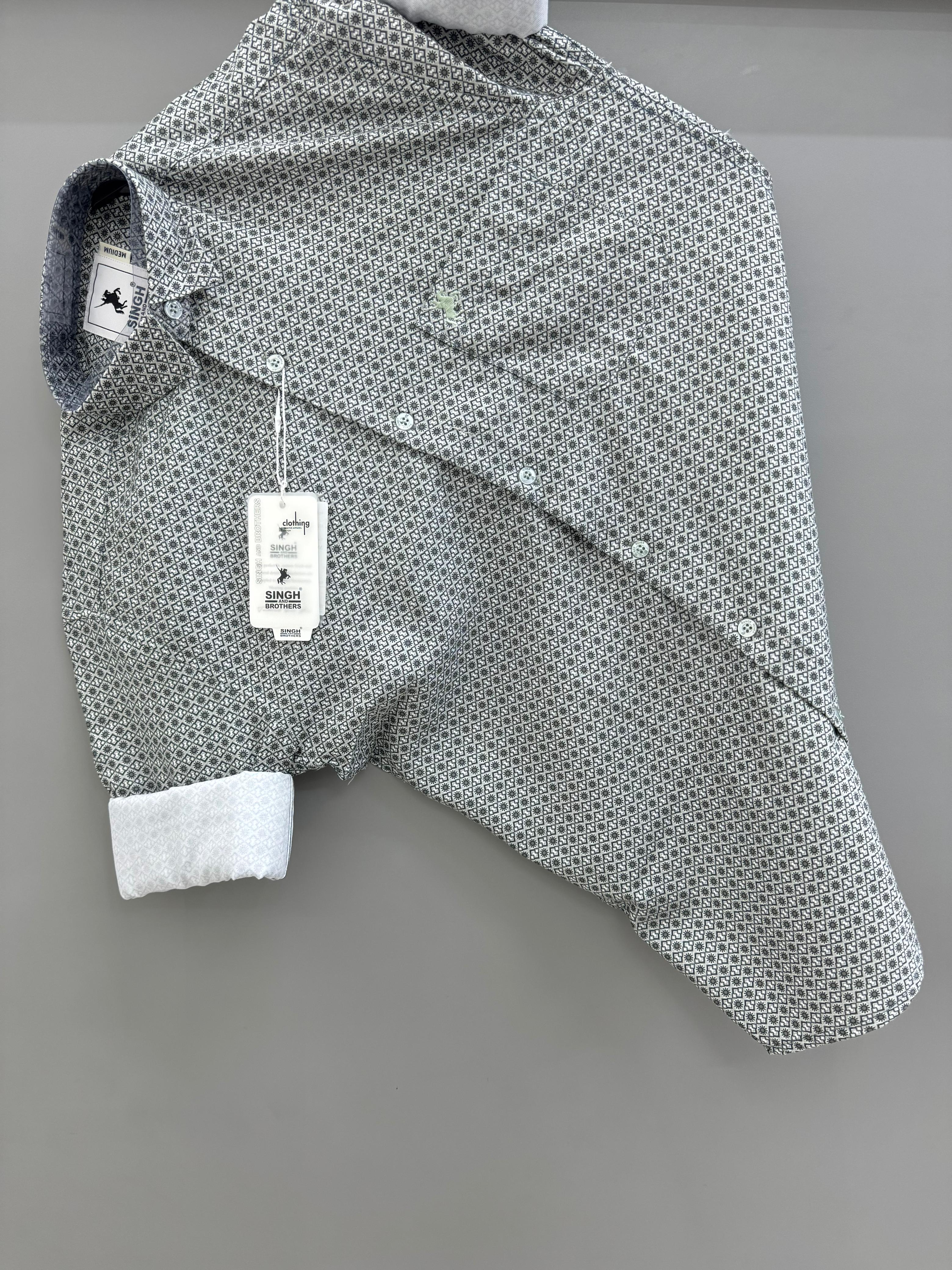 Drak Grey Printed