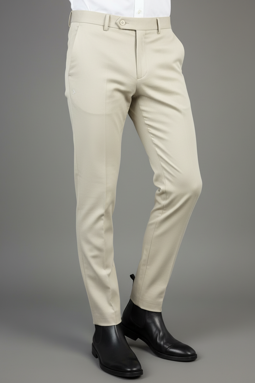 Formal Pant (light cream green)