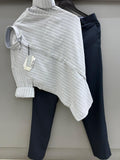 Linen strip shirt with pant