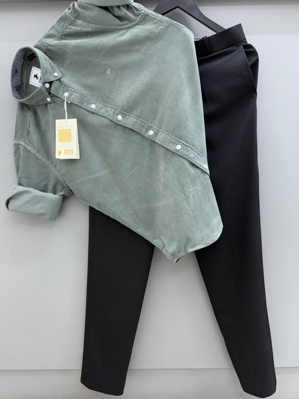 Corduroy Shirt With pant