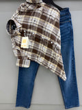 Brush cotton shirt with pant