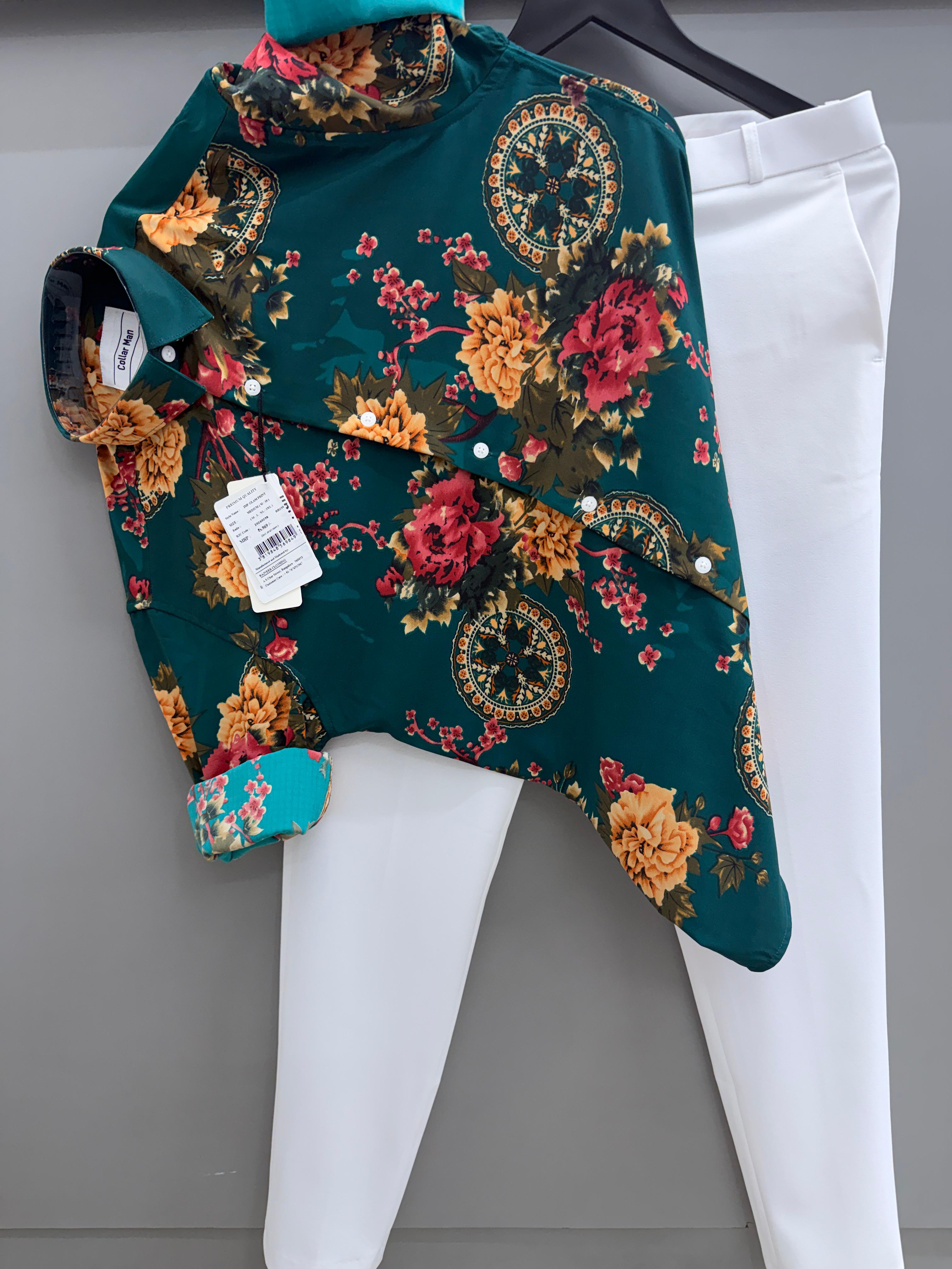 printed shirt with pant